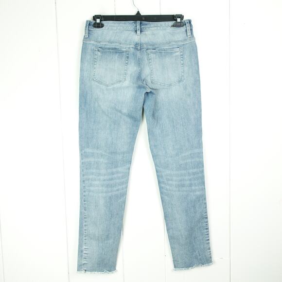 Carve Design Jeans Womens SZ 6 Slim Fit Raw Hem Organic Cotton Mid Rise Casual - Picture 7 of 11